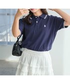 【ウィゴー/WEGO】の【ユニセックス着用ITEM/SMLサイズ展開】別注USPOLOラインポロシャツ 人気、トレンドファッション・服の通販 founy(ファニー) ファッション Fashion レディースファッション Ladies' Fashion Online トップス・カットソー Tops/Tshirt シャツ/ブラウス Shirts/Blouses ポロシャツ Polo Shirts アウトドア Outdoor インナー Inner 春 Spring 秋 Autumn/Fall カーゴパンツ Cargo Pants ガーリー Girly 今季 This Season シンプル Simple スポーツ Sports スマホ Smartphone スラックス Slacks デニム Denim トレンド Trend ハーフ Half フィット Fit プリーツ Pleats ポロシャツ Polo Shirt 別注 Special Order 半袖 Short Sleeve ルーズ Loose レース Race ロング Long ワンポイント One Point S/S・春夏 Ss・Spring/Summer 再入荷 Restock/Back In Stock/Re Arrival thumbnail ネイビー|ID: prp329100004426559 ipo3291000000032537358