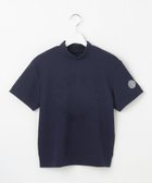 【23区 ゴルフ/NIJYUSANKU GOLF】の【WOMEN】【吸水速乾/UVケア】長めの半袖丈でトレンドのモードスタイル!スウェットモックネック ネイビー系|ID: prp329100004426575 ipo3291000000032662288