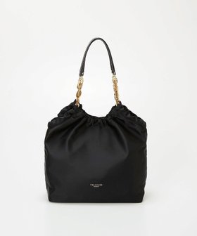 【トプカピ/TOPKAPI】の【TREASURE TOPKAPI】コンビチェーン ギャザー ナイロン トートバッグ 人気、トレンドファッション・服の通販 founy(ファニー) ファッション Fashion レディースファッション Fashion for Women バッグ Bags ギャザー Gathered, Ruffled コンビ Combo, Combination Style スマート Smart, Elegant 財布 Wallet, Purse チェーン Chain, Chain Strap ポケット Pocket, Pocket Detail 再入荷 Restock / Back in Stock エレガント 上品 Elegant ビジネス 仕事 通勤 Business / Work / Commuting |ID:prp329100004426640