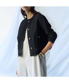 【23区/NIJYUSANKU】の【Oggi5月号掲載】サマーツイード ジャケット ブラック系|ID: prp329100004426656 ipo3291000000033604194