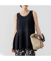 【23区/NIJYUSANKU】の【洗える】ナチュラルコットンベア タフタコンビ タンクトップ 人気、トレンドファッション・服の通販 founy(ファニー) ファッション Fashion レディースファッション Fashion for Women トップス・カットソー Cut & Sew Tops 春 Spring 洗える Machine Washable カットソー Cut and Sewn Top クロップド Cropped, Short Length コンパクト Compact, Small Size コンビ Combo, Combination Style シアー Sheer, See-Through ストレッチ Stretch, Stretchy Fabric タフタ Taffeta, Structured Fabric タンク Tank Top, Sleeveless Top なめらか Smooth, Silky Texture ベーシック Basic, Essential ペプラム Peplum, Flared Hem ボトム Bottoms, Lower Wear メッシュ Mesh, Net Fabric ワイド Wide, Wide Fit S/S・春夏 SS, Spring/Summer, Warm Season おすすめ Recommended / Our Picks 夏 Summer 2025年 2025 2025春夏・S/S Spring/Summer 2025 SS25 |ID:prp329100004426660