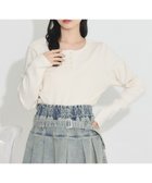 【アースミュージックアンドエコロジー/earth music&ecology】の2WAY釦リブプルオーバー Off White|ID: prp329100004426666 ipo3291000000032721189