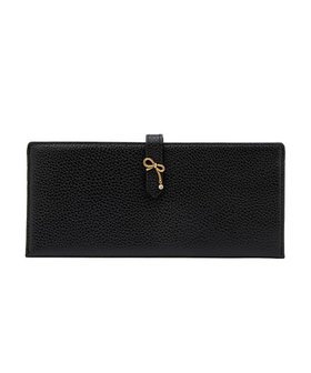 【ランバン オン ブルー/LANVIN en Bleu】 リュバン 薄マチ長財布人気、トレンドファッション・服の通販 founy(ファニー) ファッション Fashion レディースファッション WOMEN 財布 Wallets コンパクト Compact ビジュー Bijou モチーフ Motif ラウンド Round リボン Ribbon 財布 Wallet |ID:prp329100004426667