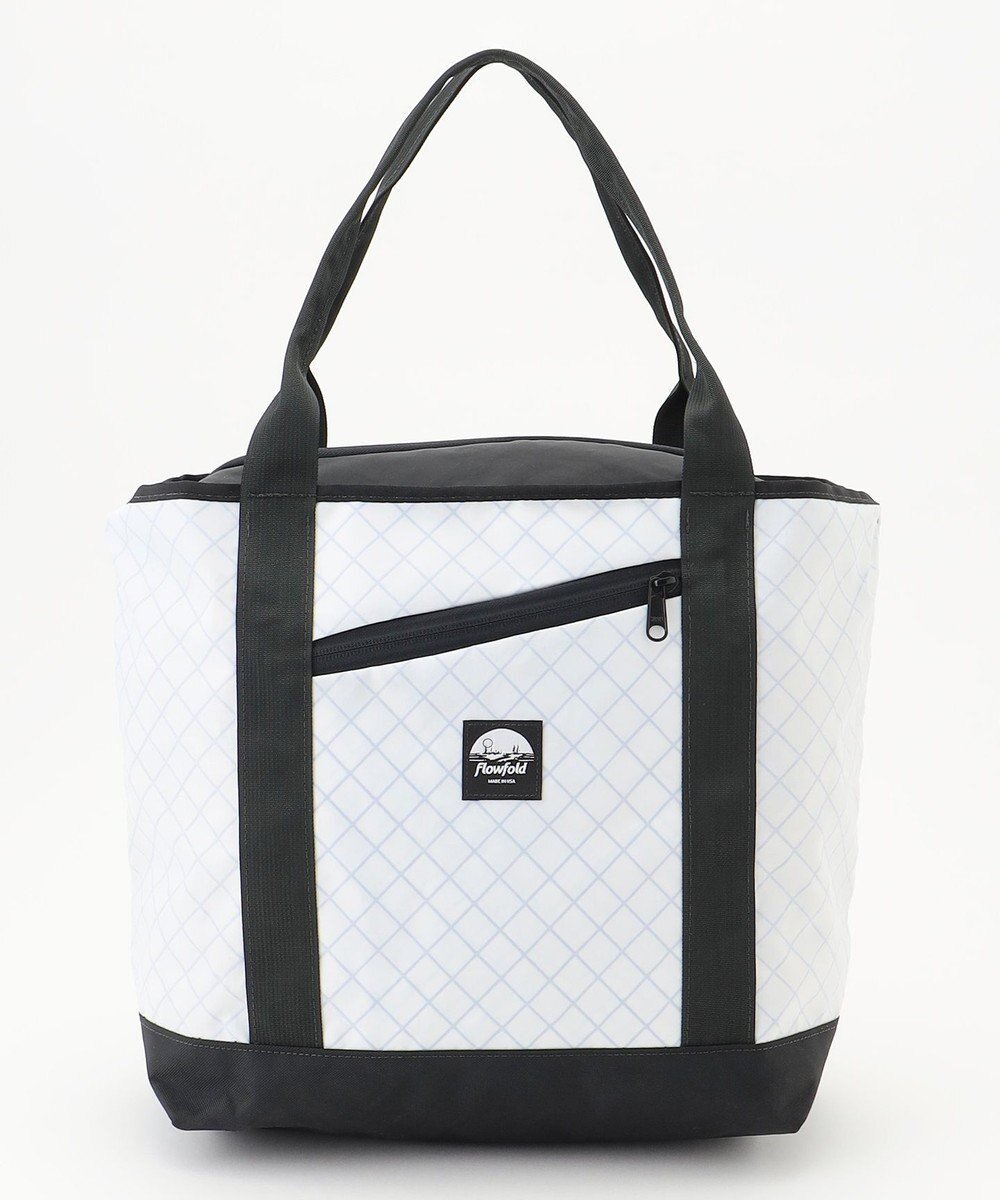 【ジョセフ アブード マウンテン/JOSEPH ABBOUD MOUNTAIN】の【Flowfold・リサイクル素材】Porter Zipper Tote 16L トートバック インテリア・キッズ・メンズ・レディースファッション・服の通販 founy(ファニー) 　ファッション　Fashion　レディースファッション　Fashion for Women　バッグ　Bags　おすすめ　Recommended / Our Picks　スーツケース キャリーケース　Suitcase / Carry Case　スタイリッシュ　Stylish, Fashionable　トートバッグ　Tote Bag, Large Shoulder Bag　旅行　Travel　ビジネス 仕事 通勤　Business / Work / Commuting　ホワイト系|ID: prp329100004426723 ipo3291000000033463155
