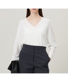 【アイシービー/iCB】の【洗える】シンセティックハイゲージ Vネックニット 人気、トレンドファッション・服の通販 founy(ファニー) ファッション Fashion レディースファッション Fashion for Women トップス・カットソー Cut & Sew Tops ニット Knit Tops & Sweaters Vネックトップス V-Neck Tops / V-Cut Neckline Shirts アンサンブル Ensemble Set インナー Innerwear 春 Spring 洗える Machine Washable カーディガン Cardigan, Knitwear シンプル Simple, Minimal ジャケット Jacket, Outerwear セーター Sweater, Knitwear ベーシック Basic, Essential 半袖 Short Sleeve, Half Sleeve リラックス Relax, Relaxed Fit ロング Long, Long-Length S/S・春夏 SS, Spring/Summer, Warm Season おすすめ Recommended / Our Picks 夏 Summer エレガント 上品 Elegant 2025年 2025 2025春夏・S/S Spring/Summer 2025 SS25 thumbnail オフホワイト系|ID: prp329100004426741 ipo3291000000036260657