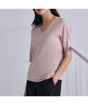 【アイシービー/iCB】の【洗える】シンセティックハイゲージ 半袖ニット 人気、トレンドファッション・服の通販 founy(ファニー) ファッション Fashion レディースファッション Fashion for Women トップス・カットソー Cut & Sew Tops ニット Knit Tops & Sweaters アンサンブル Ensemble Set インナー Innerwear 春 Spring 洗える Machine Washable カーディガン Cardigan, Knitwear シンプル Simple, Minimal ジャケット Jacket, Outerwear ストレート Straight, Straight Cut スリーブ Sleeve, Long Sleeve / Short Sleeve セーター Sweater, Knitwear ベーシック Basic, Essential 半袖 Short Sleeve, Half Sleeve ロング Long, Long-Length S/S・春夏 SS, Spring/Summer, Warm Season おすすめ Recommended / Our Picks 夏 Summer エレガント 上品 Elegant 2025年 2025 2025春夏・S/S Spring/Summer 2025 SS25 |ID:prp329100004426748