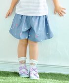 【エニファム/any FAM / KIDS】の総柄刺繍 キュロット ブルー|ID: prp329100004427324 ipo3291000000030973586