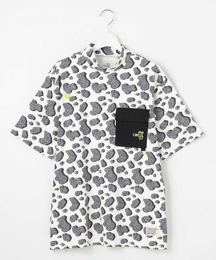 【ピーダブリュサーキュラス/PW CIRCULUS / MEN】の【UV遮蔽率99.5% UVカット/速乾/ストレッチ】【MEN】アニマルドットポケットモックT ゴルフ インテリア・キッズ・メンズ・レディースファッション・服の通販 founy(ファニー) https://founy.com/ ファッション Fashion メンズファッション Men's Style Online トップス・カットソー Tops/Tshirt/Men シャツ Shirts アウトドア Outdoor アニマル Animal 春 Spring カットソー Cut And Sew 軽量 Lightweight ストレッチ Stretch 人気 Popularity プリント Print ポケット Pocket モックネック Mock Neck S/S・春夏 Ss・Spring/Summer 夏 Summer ゴルフ Golf |ID: prp329100004427364 ipo3291000000032587320