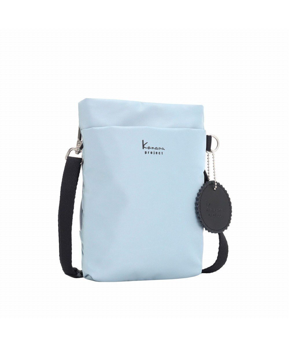 【エースバッグズアンドラゲッジ/ACE BAGS & LUGGAGE】のKanana project collection DYLサリール2 スマホショルダー 35950 カナナ プロジェクト インテリア・キッズ・メンズ・レディースファッション・服の通販 founy(ファニー) 　ファッション　Fashion　レディースファッション　Fashion for Women　シャンブレー　Chambray, Denim-Like Fabric　ショルダー　Shoulder, Shoulder Strap　チャーム　Charm, Pendant　トレンド　Trend, Trending Now　フロント　Front, Front Design　ポケット　Pocket, Pocket Detail　メッシュ　Mesh, Net Fabric　リップ　Lip, Lip Motif　再入荷　Restock / Back in Stock　スマホショルダーバッグ　Smartphone Shoulder Bag　ブルーグレー|ID: prp329100004427389 ipo3291000000032493827
