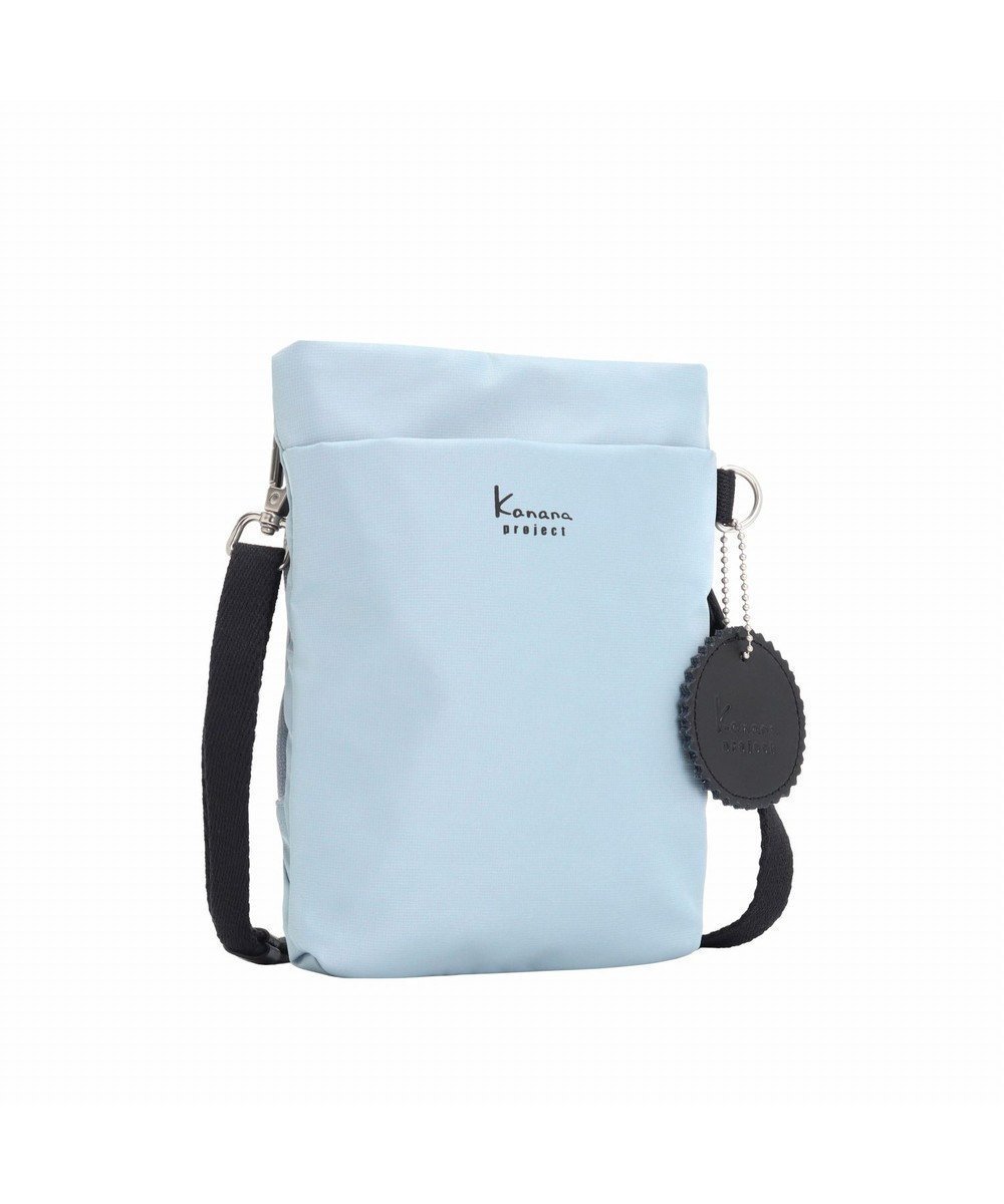 【エースバッグズアンドラゲッジ/ACE BAGS & LUGGAGE】のKanana project collection DYLサリール2 スマホショルダー 35950 カナナ プロジェクト インテリア・キッズ・メンズ・レディースファッション・服の通販 founy(ファニー) 　ファッション　Fashion　レディースファッション　Fashion for Women　シャンブレー　Chambray, Denim-Like Fabric　ショルダー　Shoulder, Shoulder Strap　チャーム　Charm, Pendant　トレンド　Trend, Trending Now　フロント　Front, Front Design　ポケット　Pocket, Pocket Detail　メッシュ　Mesh, Net Fabric　リップ　Lip, Lip Motif　再入荷　Restock / Back in Stock　スマホショルダーバッグ　Smartphone Shoulder Bag　ブルーグレー|ID: prp329100004427389 ipo3291000000033712680