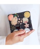 【ツモリチサト キャリー/tsumori chisato CARRY】の新マルチドット 折り財布 2つ折り ミニ財布【キラキラでかわいい!本革のやわらかな風合い】 ブラックⅡ|ID: prp329100004427450 ipo3291000000031767588