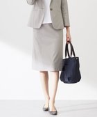 【ジェイ プレス/J.PRESS】の【セットアップ対応・洗える・撥水・防汚】コットンFITTYシャーク スカート ベージュ系|ID: prp329100004427463 ipo3291000000032038122