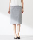 【ジェイ プレス/J.PRESS】の【セットアップ対応・洗える・撥水・防汚】コットンFITTYシャーク スカート ライトグレー系|ID: prp329100004427463 ipo3291000000032663434