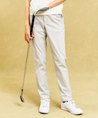 【23区 ゴルフ/NIJYUSANKU GOLF】の【WOMEN】【接触冷感/UVケア】動きやすさ抜群の新機能「ウエストムーブ」の快適カジュアルパンツ ライトグレー系|ID: prp329100004428061 ipo3291000000032637319