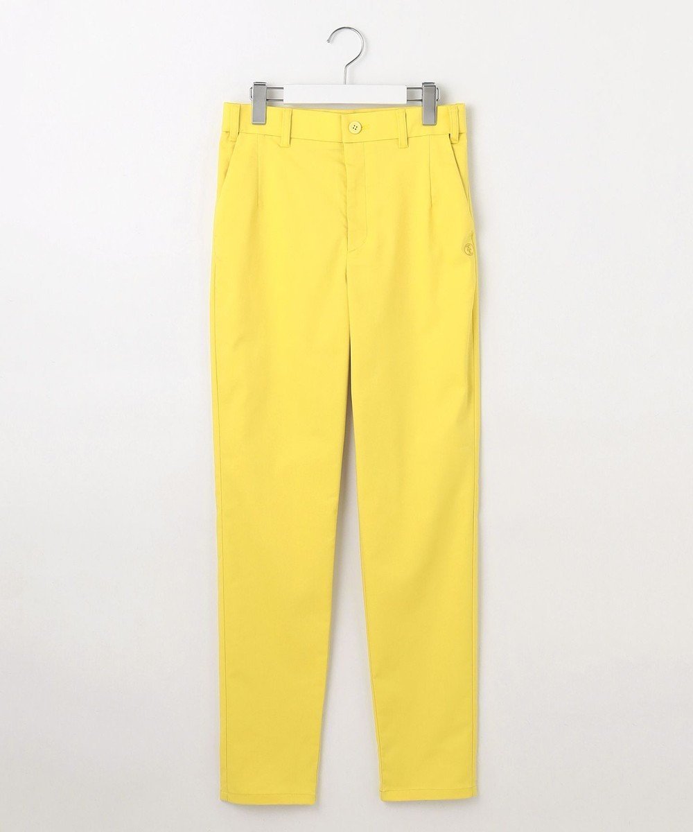 【23区 ゴルフ/NIJYUSANKU GOLF】の【WOMEN】動きやすさ抜群の新機能「ウエストムーブ」カジュアルパンツ インテリア・キッズ・メンズ・レディースファッション・服の通販 founy(ファニー) 　ファッション　Fashion　レディースファッション　Fashion for Women　パンツ　Pants & Trousers　イエロー　Yellow　エレガント 上品　Elegant　春　Spring　ストレッチ　Stretch, Stretchy Fabric　ストレート　Straight, Straight Cut　フィット　Fit, Slim Fit　ベーシック　Basic, Essential　ポケット　Pocket, Pocket Detail　ポーチ　Pouch, Small Case　S/S・春夏　SS, Spring/Summer, Warm Season　おすすめ　Recommended / Our Picks　夏　Summer　イエロー系|ID: prp329100004428061 ipo3291000000035711210