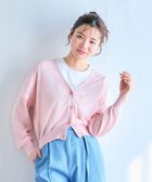【フェルゥ/Feroux】の【洗える】シアーニット カーディガン 人気、トレンドファッション・服の通販 founy(ファニー) ファッション Fashion レディースファッション Ladies' Fashion Online トップス・カットソー Tops/Tshirt ニット Knit Tops カーディガン Cardigans オレンジ Orange カーディガン Cardigan パープル Purple ベーシック Basic 今季 This Season 夏 Summer 春 Spring S/S・春夏 Ss・Spring/Summer 洗える Washable thumbnail ピンク系|ID: prp329100004428086 ipo3291000000032635314