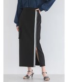 【アメリカンホリック/AMERICAN HOLIC】のサイドラインタイトスカート 人気、トレンドファッション・服の通販 founy(ファニー) ファッション Fashion レディースファッション WOMEN スカート Skirt スポーティ Sporty スマート Smart フラップ Flap ポケット Pocket 夏 Summer 春 Spring S/S・春夏 Ss・Spring/Summer thumbnail Black|ID: prp329100004428667 ipo3291000000030927597