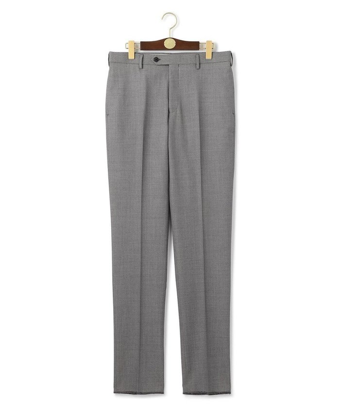 【ジェイ プレス/J.PRESS / MEN】の【ストレッチ / ウォッシャブル可】パワーストレッチウール バーズアイ スラックス インテリア・キッズ・メンズ・レディースファッション・服の通販 founy(ファニー) https://founy.com/ ファッション Fashion メンズファッション MEN ボトムス Bottoms/Men ウォッシャブル Washable 春 Spring 洗える Washable ストレッチ Stretch スマート Smart スラックス Slacks テーパード Tapered ドレス Dress S/S・春夏 Ss・Spring/Summer 夏 Summer ビジネス 仕事 通勤 Business |ID: prp329100004428803 ipo3291000000031804812