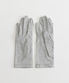 【オルクベット/ORuKuBET】のorganic cotton gloves + / 抗菌防臭 / UVカット / タッチパネル対応 人気、トレンドファッション・服の通販 founy(ファニー) ファッション Fashion レディースファッション WOMEN 手袋 Gloves 抗菌 Antibacterial スリット Slit フィット Fit A/W・秋冬 Aw・Autumn/Winter・Fw・Fall-Winter S/S・春夏 Ss・Spring/Summer おすすめ Recommend 夏 Summer thumbnail グレー|ID: prp329100004428836 ipo3291000000031930162