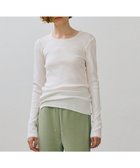 【ベイジ,/BEIGE,】の【BEIGE,ecru/WEB限定・洗える】RIB TOPS / コットンシルクロングスリーブトップス 人気、トレンドファッション・服の通販 founy(ファニー) ファッション Fashion レディースファッション WOMEN トップス・カットソー Tops/Tshirt シャツ/ブラウス Shirts/Blouses ロング / Tシャツ T-Shirts カットソー Cut and Sewn カットソー Cut And Sew 夏 Summer S/S・春夏 Ss・Spring/Summer 洗える Washable A/W・秋冬 Aw・Autumn/Winter・Fw・Fall-Winter thumbnail White|ID: prp329100004428989 ipo3291000000031850353