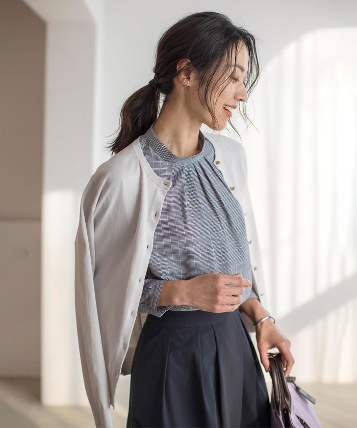 【ジェイ プレス/J.PRESS】の【洗える】BASIC HT-COTTON クルーネック カーディガン インテリア・キッズ・メンズ・レディースファッション・服の通販 founy(ファニー) https://founy.com/ ファッション Fashion レディースファッション WOMEN トップス・カットソー Tops/Tshirt カーディガン Cardigans イタリア Italy インド India 春 Spring 洗える Washable カーディガン Cardigan ベーシック Basic ボーダー Border メタル Metal 無地 Plain Color ラベンダー Lavender S/S・春夏 Ss・Spring/Summer おすすめ Recommend 夏 Summer |ID: prp329100004429189 ipo3291000000031122137