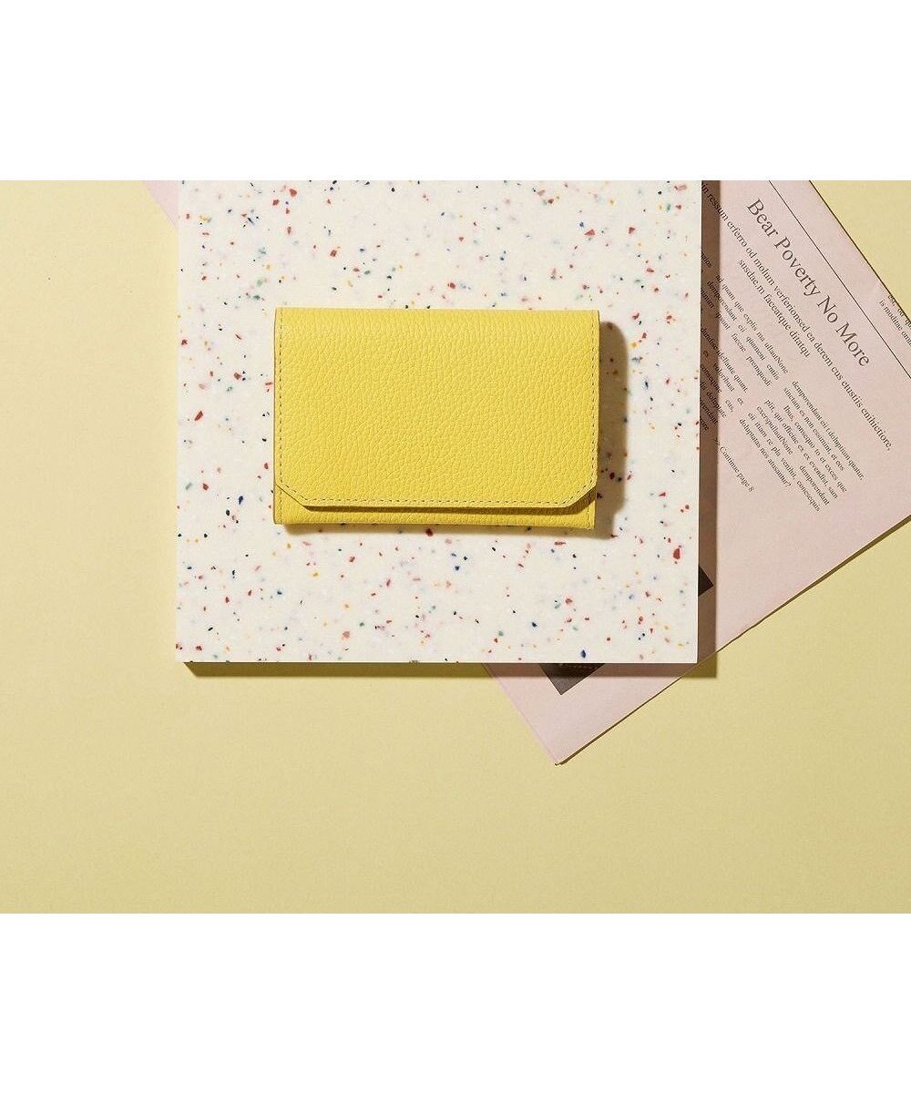 【トプカピ/TOPKAPI】の【TOPKAPI】バイカラー レザー 名刺入れ LEAN リーン インテリア・キッズ・メンズ・レディースファッション・服の通販 founy(ファニー) 　ファッション　Fashion　レディースファッション　WOMEN　財布　Wallets　カードケース/名刺入れ　Card Cases　エレガント 上品　Elegant　スタイリッシュ　Stylish　ビジネス 仕事 通勤　Business　フラップ　Flap　人気　Popularity　財布　Wallet　レモンイエロー|ID: prp329100004429235 ipo3291000000031942066