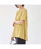 【自由区/JIYU-KU】の【WEB限定・洗える・XSサイズあり】ディフォームピケチュニック丈 カットソー イエロー系|ID: prp329100004429323 ipo3291000000031972972