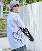 【ウィゴー/WEGO】の【ユニセックス着用ITEM/2点SET】アクセ付きアンサンブルT(LS) 人気、トレンドファッション・服の通販 founy(ファニー) ファッション Fashion レディースファッション WOMEN トップス・カットソー Tops/Tshirt アンサンブル Knit Ensemble シャツ/ブラウス Shirts/Blouses ロング / Tシャツ T-Shirts カットソー Cut and Sewn アンサンブル Ensemble インナー Inner 春 Spring 秋 Autumn/Fall カットソー Cut And Sew カーゴパンツ Cargo Pants スマホ Smartphone デニム Denim トレンド Trend 定番 Standard 半袖 Short Sleeve ロング Long A/W・秋冬 Aw・Autumn/Winter・Fw・Fall-Winter 再入荷 Restock/Back In Stock/Re Arrival おすすめ Recommend 夏 Summer |ID:prp329100004429565