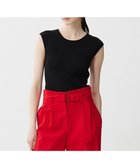 【アイシービー/iCB】の【一部追加予約・洗える】オーガニックコットンリブ ノースリーブニット ブラック系|ID: prp329100004429752 ipo3291000000032601203
