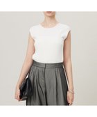 【アイシービー/iCB】の【洗える】オーガニックコットンリブ ノースリーブニット 人気、トレンドファッション・服の通販 founy(ファニー) ファッション Fashion レディースファッション Fashion for Women トップス・カットソー Cut & Sew Tops ニット Knit Tops & Sweaters キャミソール&ノースリーブ Camisoles & Sleeveless Tops インナー Innerwear オーガニック Organic Cotton 春 Spring 洗える Machine Washable シアー Sheer, See-Through シルク Silk, 100% Silk ジャケット Jacket, Outerwear セーター Sweater, Knitwear トリミング Trimming, Decorative Edge ノースリーブ Sleeveless, No-Sleeve バランス Balance, Style Balance ホールガーメント WholeGarment, Seamless Knit S/S・春夏 SS, Spring/Summer, Warm Season 夏 Summer 2025年 2025 2025春夏・S/S Spring/Summer 2025 SS25 thumbnail オフホワイト系|ID: prp329100004429752 ipo3291000000035845797