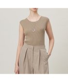 【アイシービー/iCB】の【洗える】オーガニックコットンリブ ノースリーブニット 人気、トレンドファッション・服の通販 founy(ファニー) ファッション Fashion レディースファッション Fashion for Women トップス・カットソー Cut & Sew Tops ニット Knit Tops & Sweaters キャミソール&ノースリーブ Camisoles & Sleeveless Tops インナー Innerwear オーガニック Organic Cotton 春 Spring 洗える Machine Washable シアー Sheer, See-Through シルク Silk, 100% Silk ジャケット Jacket, Outerwear セーター Sweater, Knitwear トリミング Trimming, Decorative Edge ノースリーブ Sleeveless, No-Sleeve バランス Balance, Style Balance ホールガーメント WholeGarment, Seamless Knit S/S・春夏 SS, Spring/Summer, Warm Season 夏 Summer 2025年 2025 2025春夏・S/S Spring/Summer 2025 SS25 thumbnail クリームブラウン系|ID: prp329100004429752 ipo3291000000035845800