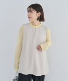 【グリーンパークス/Green Parks】のきれいシルエットジレ 人気、トレンドファッション・服の通販 founy(ファニー) ファッション Fashion レディースファッション WOMEN アウター Coat Outerwear トップス・カットソー Tops/Tshirt ベスト/ジレ Gilets/Vests NEW・新作・新着・新入荷 New Arrivals おすすめ Recommend セットアップ Set Up ベスト Vest ペプラム Peplum ポケット Pocket メタル Metal エレガント 上品 Elegant 夏 Summer 春 Spring S/S・春夏 Ss・Spring/Summer thumbnail Ecru|ID: prp329100004429755 ipo3291000000030936225