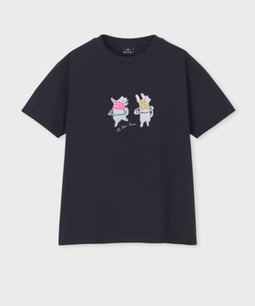 【ポール スミス/Paul Smith】のHoola Cats 半袖Tシャツ 人気、トレンドファッション・服の通販 founy(ファニー) ファッション Fashion レディースファッション WOMEN トップス・カットソー Tops/Tshirt シャツ/ブラウス Shirts/Blouses ロング / Tシャツ T-Shirts カットソー Cut and Sewn NEW・新作・新着・新入荷 New Arrivals イラスト Illustration カットソー Cut And Sew フープ Hoop プリント Print ベーシック Basic エレガント 上品 Elegant 半袖 Short Sleeve 夏 Summer S/S・春夏 Ss・Spring/Summer 猫 Cat A/W・秋冬 Aw・Autumn/Winter・Fw・Fall-Winter |ID:prp329100004429757