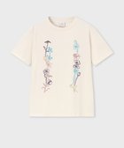 【ポール スミス/Paul Smith】のフローラル エンブロイダリー 半袖Tシャツ エクリュ|ID: prp329100004429761 ipo3291000000031775050