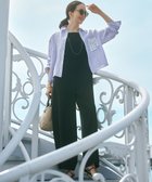 【23区/NIJYUSANKU】の【洗える】リネンレーヨンストレッチ スクエアネック オールインワン ブラック系|ID: prp329100004429795 ipo3291000000032050513