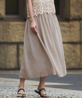 【23区/NIJYUSANKU】の【洗える】シャイニーシアーニット フレア スカート 人気、トレンドファッション・服の通販 founy(ファニー) ファッション Fashion レディースファッション Fashion for Women スカート Skirts Aライン・フレアスカート A-Line & Flared Skirts 春 Spring 洗える Machine Washable カーディガン Cardigan, Knitwear ギャザー Gathered, Ruffled コンパクト Compact, Small Size 軽量 Lightweight, Ultra Light 人気 Popular, Best Seller フレア Flare, Flared ベーシック Basic, Essential S/S・春夏 SS, Spring/Summer, Warm Season おすすめ Recommended / Our Picks 夏 Summer 旅行 Travel エレガント 上品 Elegant 2025年 2025 2025春夏・S/S Spring/Summer 2025 SS25 |ID:prp329100004429806