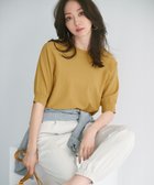 【23区/NIJYUSANKU】の【洗える】レーヨンポリエステルストレッチ ドルマン ニット マスタード系|ID: prp329100004429807 ipo3291000000032758047
