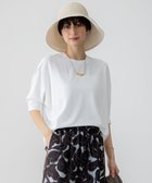 【23区/NIJYUSANKU】の【洗える】レーヨンポリエステルストレッチ ドルマン ニット ホワイト系|ID: prp329100004429807 ipo3291000000032758051