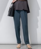 【23区/NIJYUSANKU】の【Oggi7月号掲載/吸水速乾/接触冷感/UVカット】ストレッチジョーゼット テーパード パンツ ダークグリーン系|ID: prp329100004429837 ipo3291000000031995860