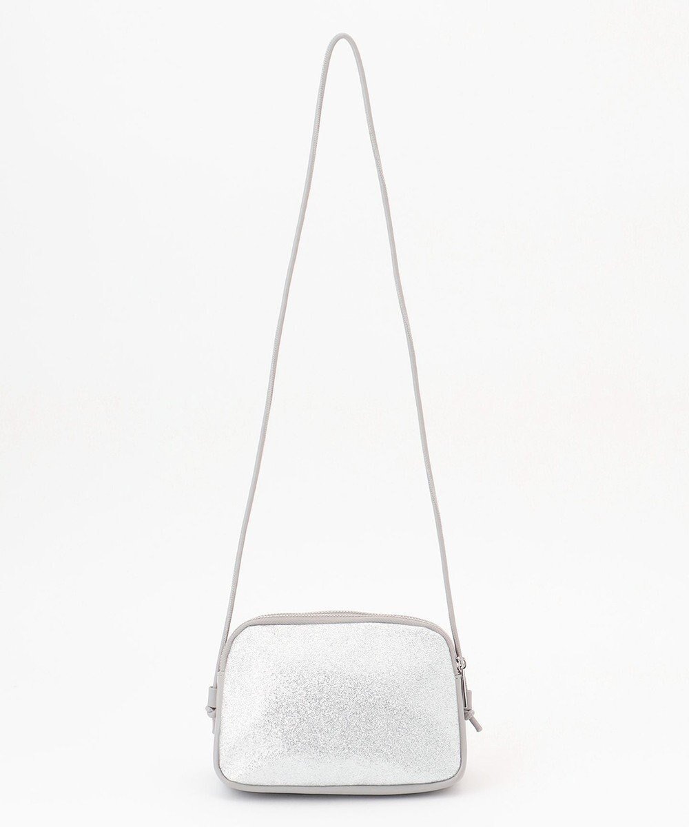 【エニー/ANY】の【前後2WAY】ミニショルダーバッグ インテリア・キッズ・メンズ・レディースファッション・服の通販 founy(ファニー) ファッション Fashion レディースファッション Fashion for Women バッグ Bags コンパクト Compact, Small Size 再入荷 Restock / Back in Stock 旅行 Travel グレー×シルバー|ID: prp329100004429847 ipo3291000000033185481