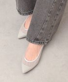 【ブリジット バーキン/Bridget Birkin】の【PARADIS COULEUR】ポインテッドトウチュールパンプス 人気、トレンドファッション・服の通販 founy(ファニー) ファッション Fashion レディースファッション Fashion for Women チュール Tulip, Tulip Motif フェミニン Feminine, Girly ベーシック Basic, Essential thumbnail シルバーコンビ|ID: prp329100004429864 ipo3291000000033440823