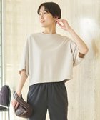 【アンフィーロ 自由区/UNFILO】の【ストレッチ/UVケア】BEAUTY FORM-T ドルマンTシャツ グレージュ|ID: prp329100004429871 ipo3291000000031574954