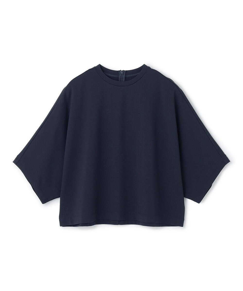【アンフィーロ 自由区/UNFILO】の【ストレッチ/UVケア】BEAUTY FORM-T ドルマンTシャツ インテリア・キッズ・メンズ・レディースファッション・服の通販 founy(ファニー) 　ファッション　Fashion　レディースファッション　WOMEN　トップス・カットソー　Tops/Tshirt　シャツ/ブラウス　Shirts/Blouses　ロング / Tシャツ　T-Shirts　カットソー　Cut and Sewn　春　Spring　洗える　Washable　カットソー　Cut And Sew　クロップド　Cropped　ストレッチ　Stretch　トレンド　Trend　フォルム　Form　ワイド　Wide　S/S・春夏　Ss・Spring/Summer　夏　Summer　ネイビー|ID: prp329100004429871 ipo3291000000031658386