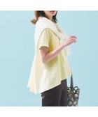 【アンフィーロ 自由区/UNFILO】の【UVケア/接触冷感】BEAUTY FORM-T バックフレアTシャツ ライム|ID: prp329100004429874 ipo3291000000031738319