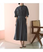 【アンフィーロ 自由区/UNFILO】の【UVケア/撥水】FINE MOVE サッシュワンピース [WEB限定]チャコール|ID: prp329100004429876 ipo3291000000032537784