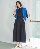 【アンフィーロ 自由区/UNFILO】の【UVケア/撥水】FINE MOVE サッシュワンピース [WEB限定]ネイビー|ID: prp329100004429876 ipo3291000000032537785