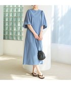 【アンフィーロ 自由区/UNFILO】の【UVケア/撥水】FINE MOVE ボリュームスリーブ ワンピース ダルブルー|ID: prp329100004429880 ipo3291000000034295835