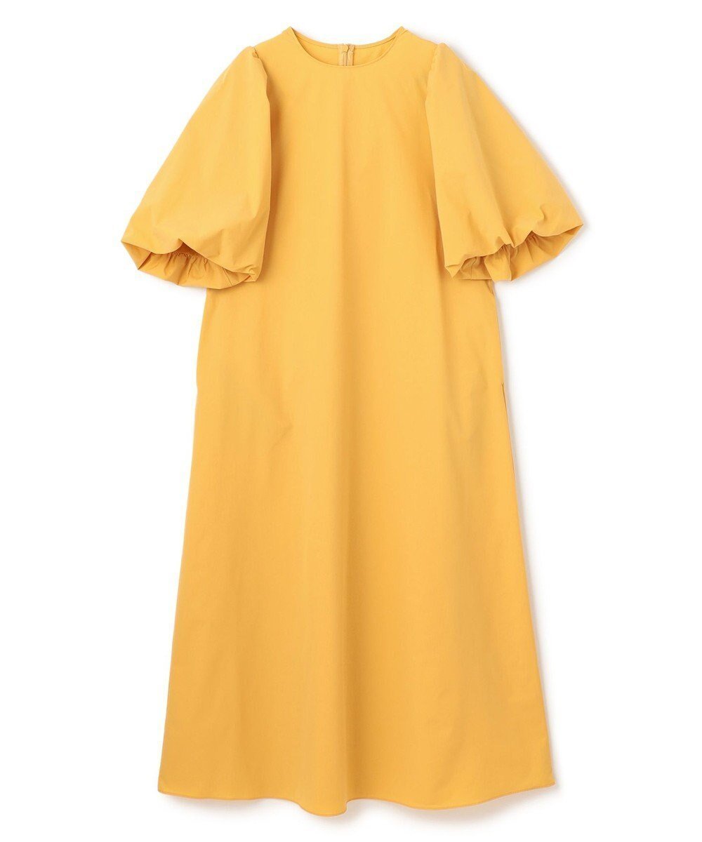 【アンフィーロ 自由区/UNFILO】の【UVケア/撥水】FINE MOVE ボリュームスリーブ ワンピース インテリア・キッズ・メンズ・レディースファッション・服の通販 founy(ファニー)  ファッション Fashion レディースファッション Fashion for Women ワンピース Dresses 春 Spring 洗える Machine Washable 軽量 Lightweight, Ultra Light ストレッチ Stretch, Stretchy Fabric スリーブ Sleeve, Long Sleeve / Short Sleeve タフタ Taffeta, Structured Fabric ペチコート Petticoat, Underskirt S/S・春夏 SS, Spring/Summer, Warm Season 夏 Summer マリーゴールド|ID: prp329100004429880 ipo3291000000034295838