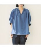 【アンフィーロ 自由区/UNFILO】のFINE MOVE ランタンブラウス 人気、トレンドファッション・服の通販 founy(ファニー) ファッション Fashion レディースファッション Fashion for Women トップス・カットソー Cut & Sew Tops シャツ・ブラウス・オフィスカジュアル Elegant Blouses & Button-Ups 春 Spring 洗える Machine Washable カフス Cuff Design 軽量 Lightweight, Ultra Light スキッパー Skipper, Open Collar ストレッチ Stretch, Stretchy Fabric スリーブ Sleeve, Long Sleeve / Short Sleeve タフタ Taffeta, Structured Fabric S/S・春夏 SS, Spring/Summer, Warm Season 夏 Summer thumbnail [WEB限定]ダルブルー|ID: prp329100004429883 ipo3291000000035772176