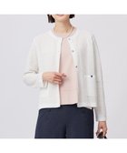 【ジェイ プレス/J.PRESS】の【洗える】WINDY JACKET ニット ジャケット オフ系|ID: prp329100004429917 ipo3291000000034296017